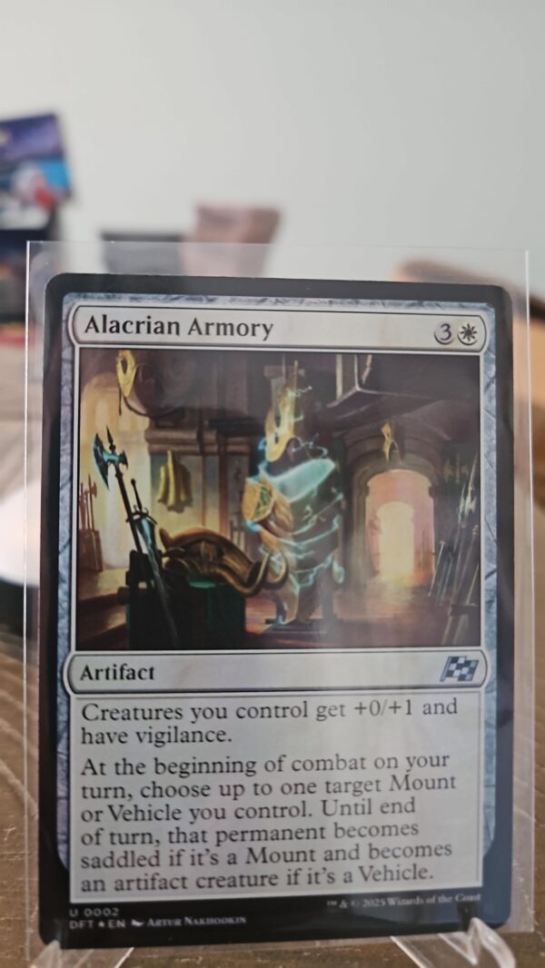 Alacrian Armory 0002 MTG Aetherdrift Uncommon NP Foil magic the gathering