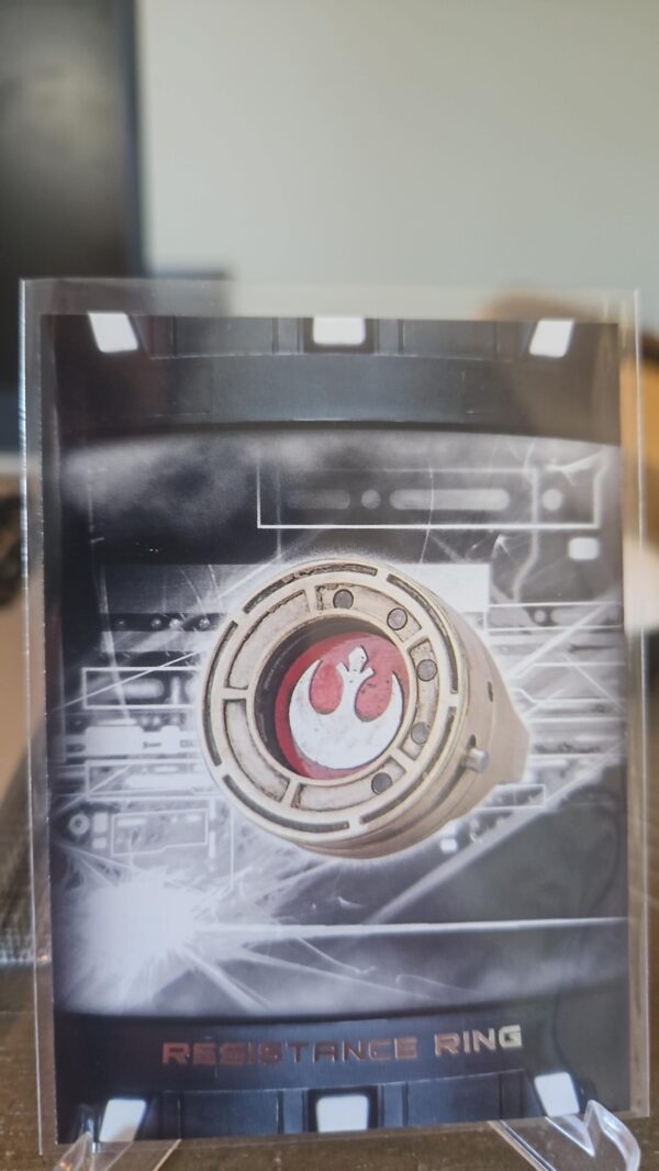 Resistance Ring - 2018 The Last Jedi Series 2 Artifacts Insert Card # IA-6