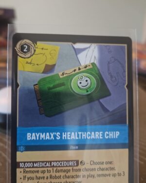 Baymax Healthcare Chip 166/204 Azurite Sea common sapphire action non-foil cost 2 strength 2 willpower 2 lore 1