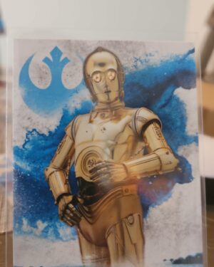 2018 Topps Star Wars: The Last Jedi Series 2 Leaders of the Resistance #RS-9 C-3PO