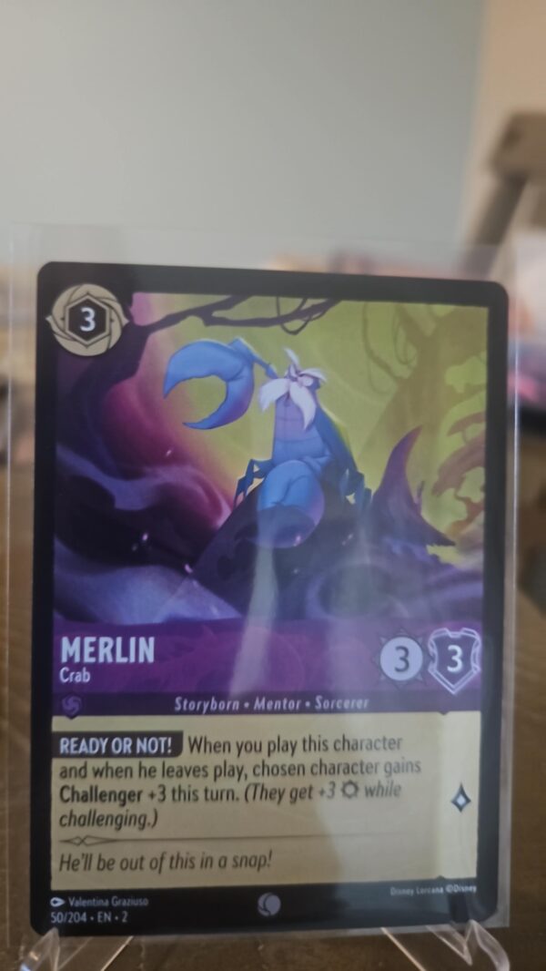 Merlin 50/204 Disney Lorcana Rise of the Floodborn Regular Common Card NM