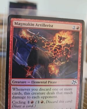 Magic The Gathering Foil Magmakin Artillerist Aetherdrift DFT #137