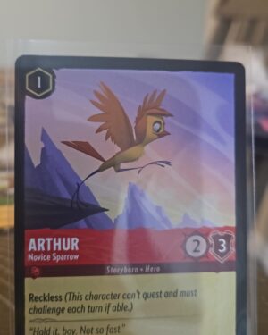 Arthur Novice Sparrow 121/204 Shimmering Skies uncommon Ruby character non-foil NM