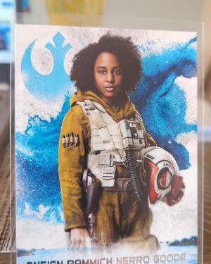 2018 Topps Star Wars: The Last Jedi Series 2 Leaders of the Resistance #RS-10 Ensign Pamich Nerro Goode