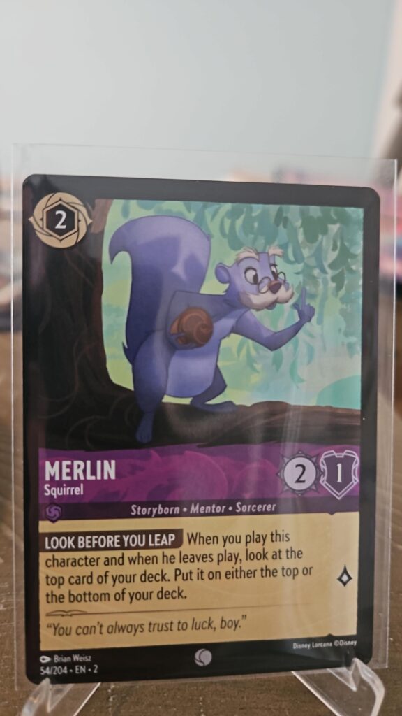 Merlin 54/204 Disney Lorcana Rise of the Floodborn common non-foil card