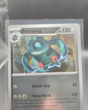 Bronzong 064/084 Uncommon Pitch Black Pokemon Reverse Holo TCG Card