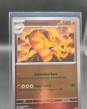 Centiskorch 010/084 Reverse Holo Pokémon card from the Mega Evolution Era Pitch Black ME05 set in Near Mint condition.