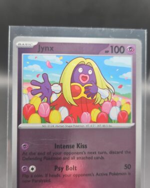 Jynx 032/084 Reverse Holo Pokémon card from the Mega Evolution Era Pitch Black ME05 set in Near Mint condition.