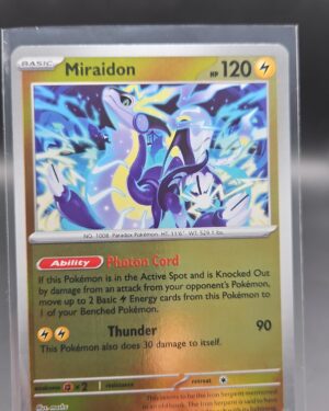 Pokémon – Miraidon – Pitch Black ME05 – 028/084 – Reverse Holo – Near Mint