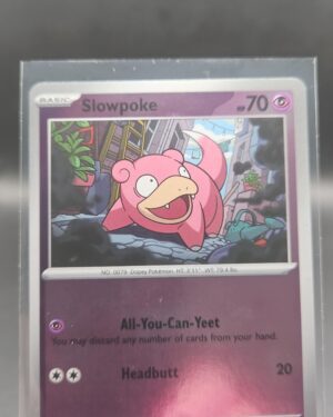 Slowpoke 029/084 Reverse Holo Pokémon card from Pitch Black ME05 in Near Mint condition.