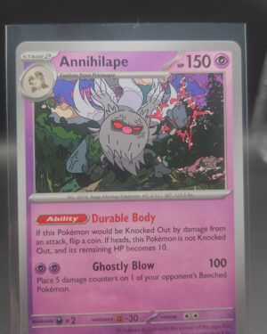 Annihilape 041/084 Base Rare Pokémon card from the Mega Evolution Era Pitch Black ME05 set in Near Mint condition.