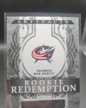 2026‑27 Artifacts Rookie Redemption RED‑208 Columbus Blue Jackets.