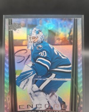 Yaroslav Askarov Encore #E‑108 card from 2025‑26 Upper Deck Series 2 in Near Mint condition.