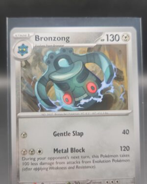 Bronzong 064/084 Base Uncommon Pokémon card from the Mega Evolution Era Pitch Black ME05 set in Near Mint condition.