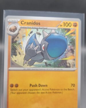 Cranidos 044/084 Base Uncommon Pokémon card from the Mega Evolution Era Pitch Black ME05 set in Near Mint condition.