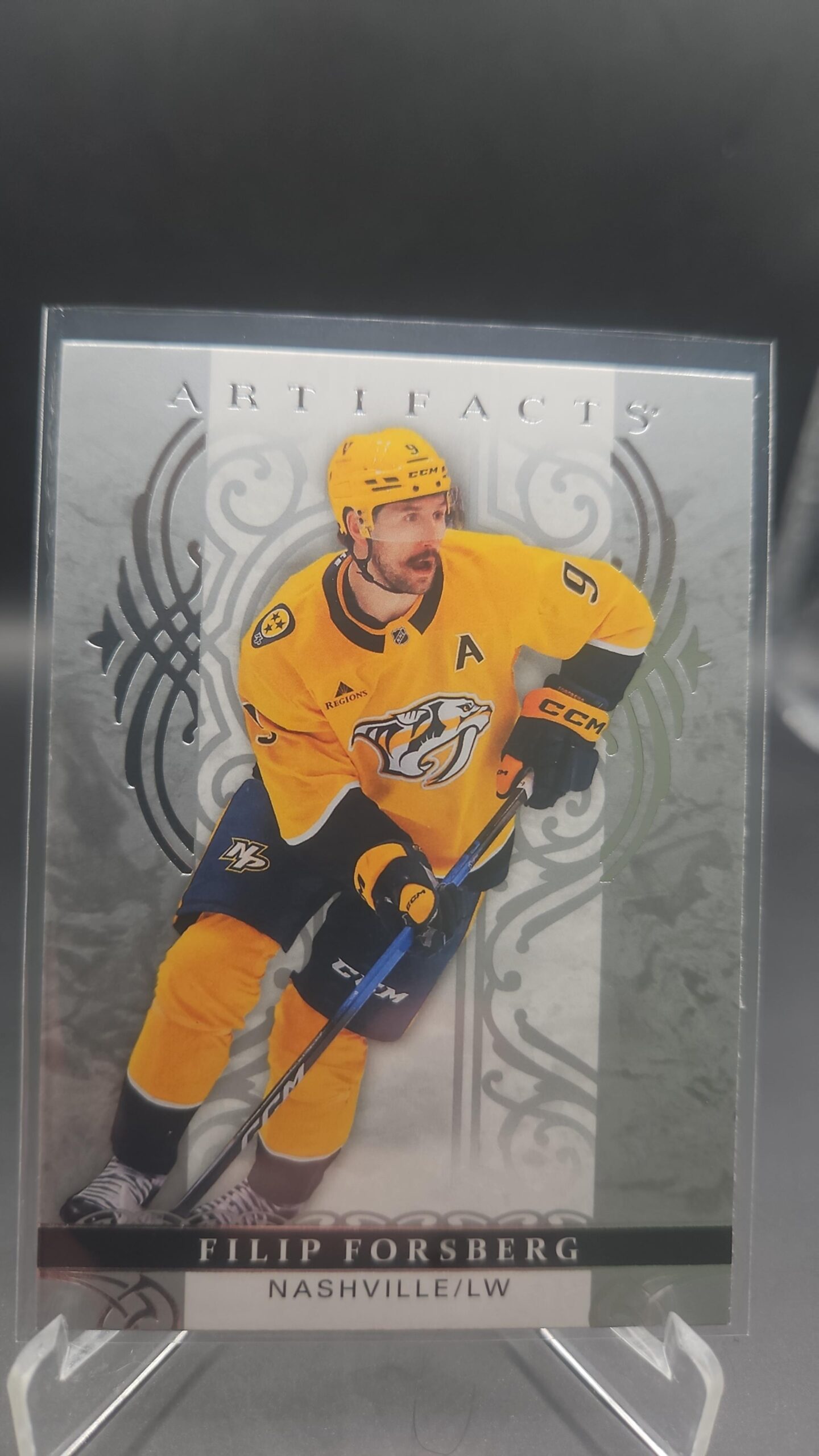 Filip Forsberg 2026‑27 Artifacts base card #6 Nashville Predators.