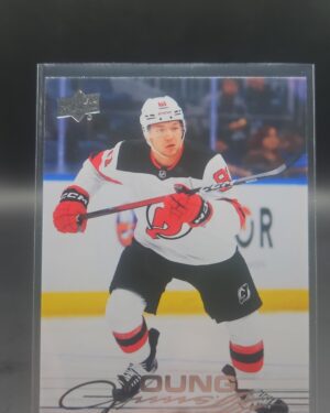 Arseny Gritsyuk Young Guns #459 card from 2025‑26 Upper Deck Series 2 in Near Mint condition.