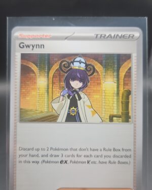 Gwynn 078/084 Base Common Pokémon card from the Mega Evolution Era Pitch Black ME05 set in Near Mint condition.
