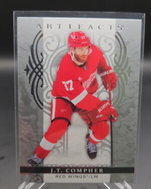 J.T. Compher 2026‑27 Artifacts base card #67 Detroit Red Wings.