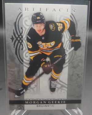 Morgan Geekie 2026‑27 Artifacts base card #74 Carolina Hurricanes.