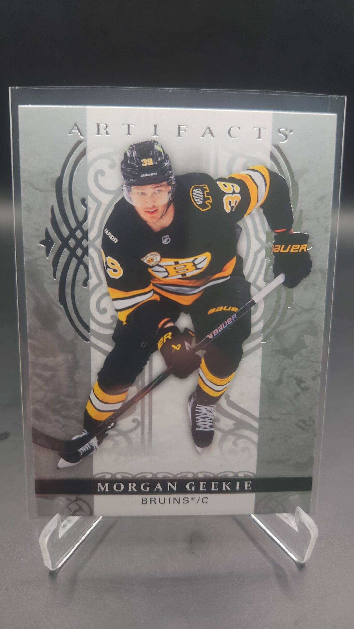 Morgan Geekie 2026‑27 Artifacts base card #74 Carolina Hurricanes.