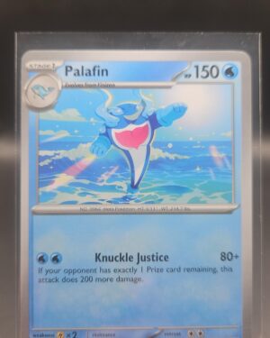Palafin 022/084 Base Rare Pokémon card from the Mega Evolution Era Pitch Black ME05 set in Near Mint condition.