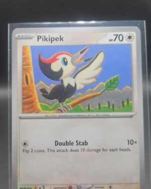 Pikipek 066/084 Base Common Pokémon card from the Mega Evolution Era Pitch Black ME05 set in Near Mint condition.
