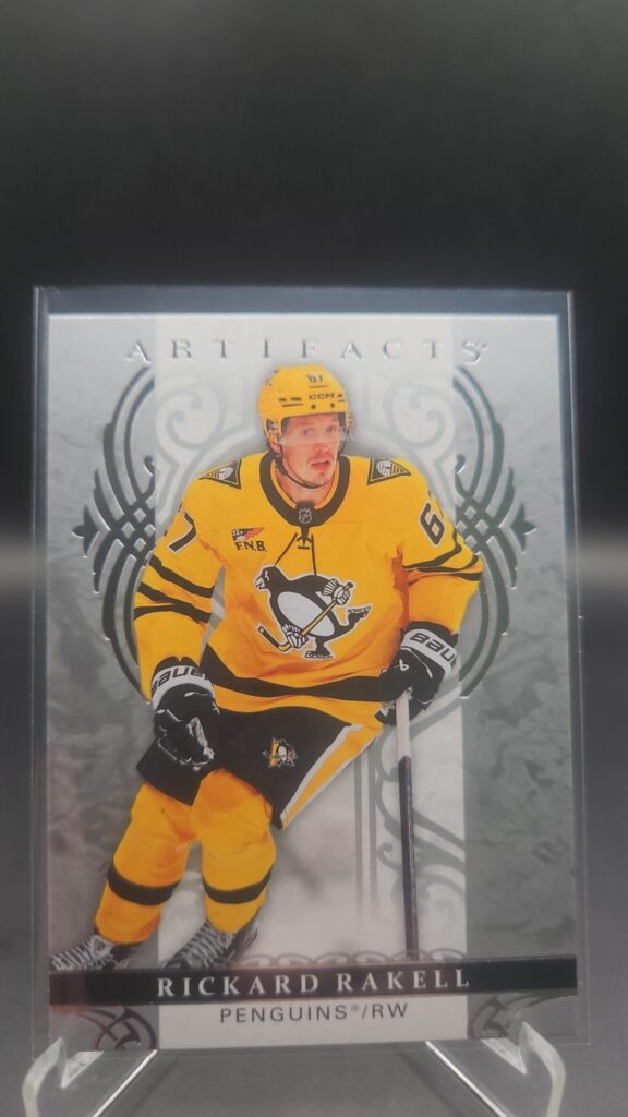 Rickard Rakell 2026‑27 Artifacts base card #42 Pittsburgh Penguins.