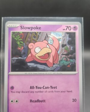 Slowpoke 029/084 Base Common Pokémon card from the Mega Evolution Era Pitch Black ME05 set in Near Mint condition.