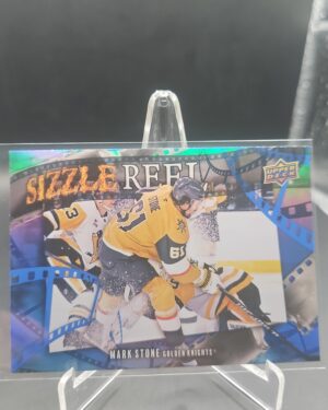 Mark Stone Sizzle Reel #SR‑45 card from 2025‑26 Upper Deck Series 2 in Near Mint condition.