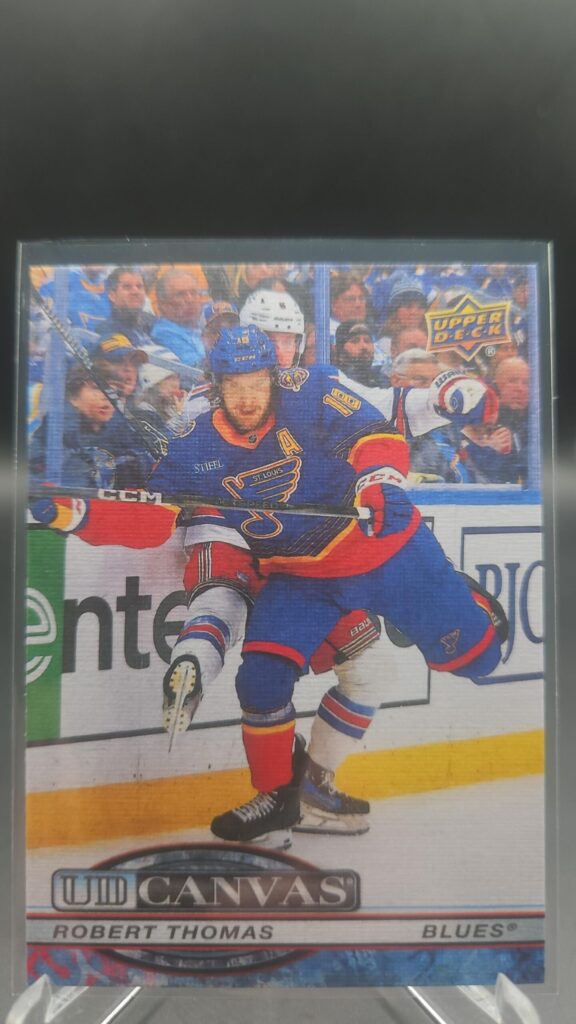 Robert Thomas UD Canvas #C‑196 card from 2025‑26 Upper Deck Series 2 in Near Mint condition.