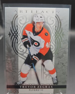 Trevor Zegras 2026‑27 Artifacts base card #22 Anaheim Ducks.