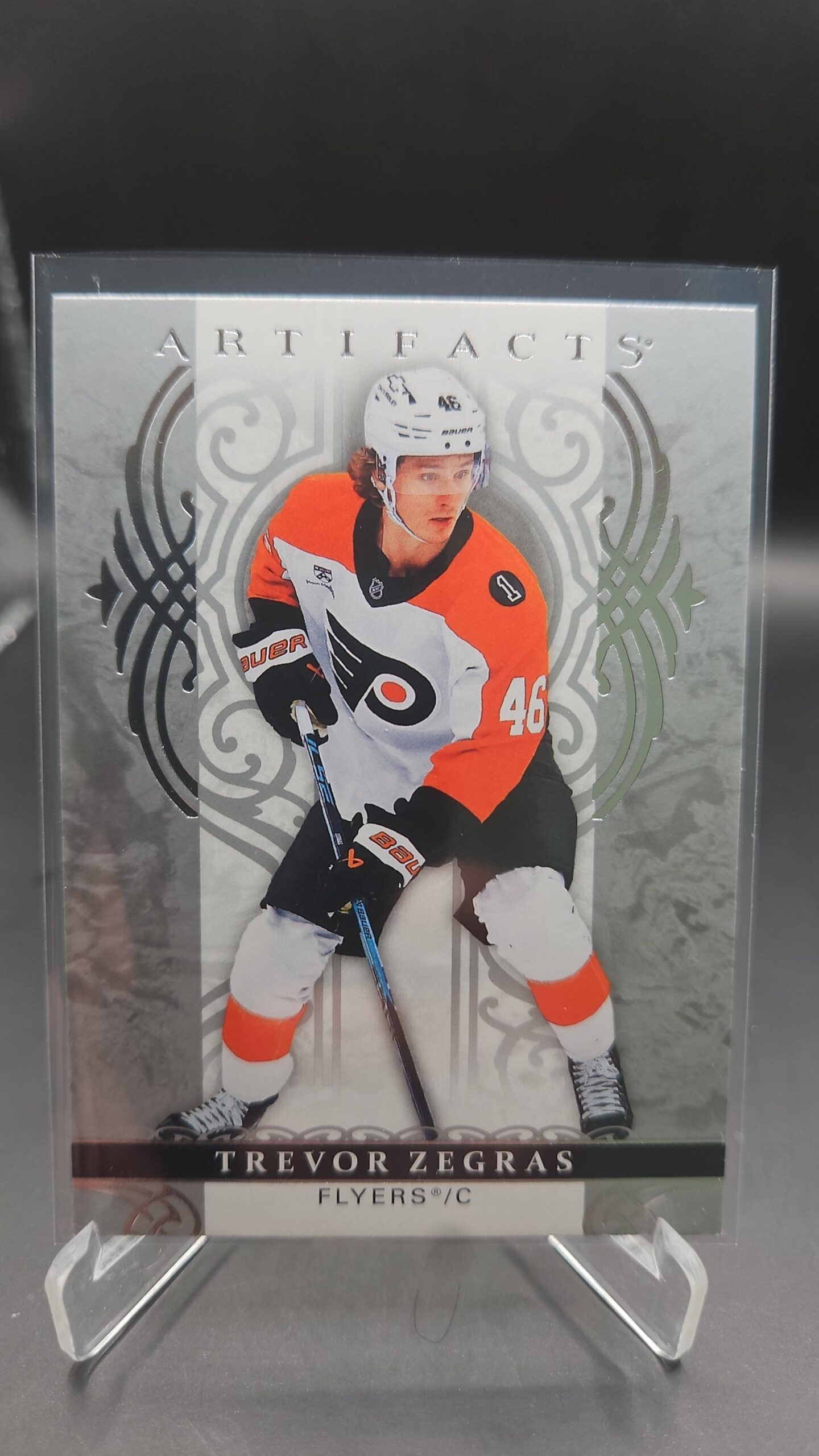 Trevor Zegras 2026‑27 Artifacts base card #22 Anaheim Ducks.