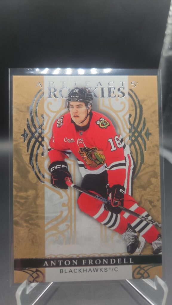 Anton Trondell 2026‑27 Artifacts WOODY rookie parallel #172.