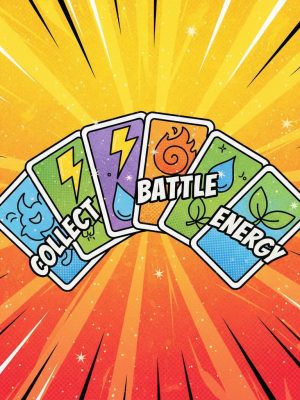 Pokémon, trading cards, energy symbols, English text, TCG, collectible
